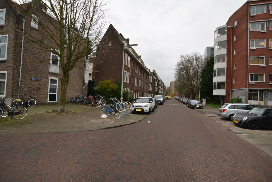 Andreas Schelfhoutstraat vanaf Jacob Marisstraat