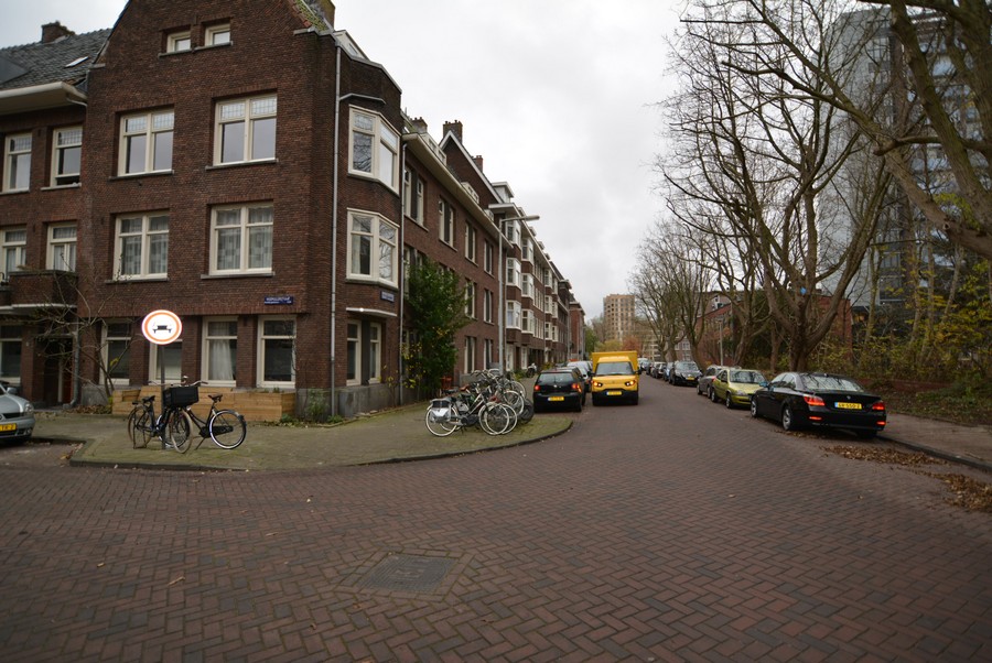 Andreas Schelfhoutstraat vanaf Wijsmullerstraat