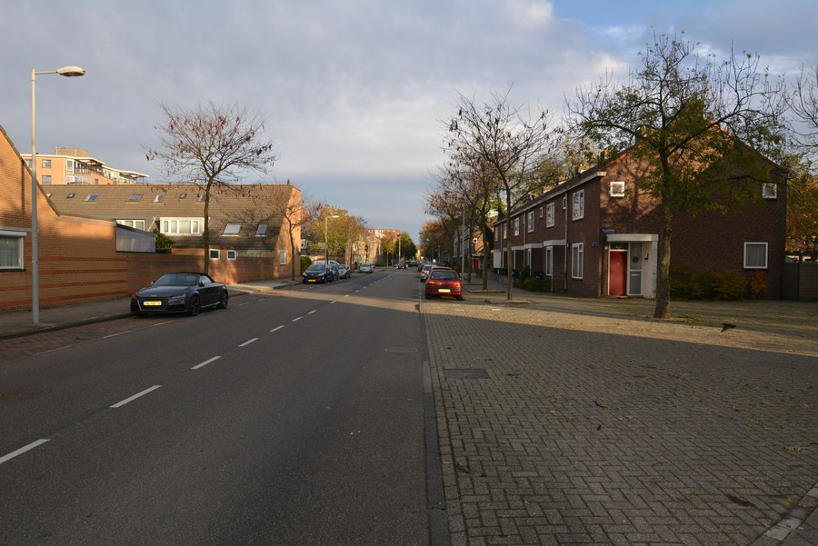 Sam van Houtenstraat vanaf Jan Lelimanhof