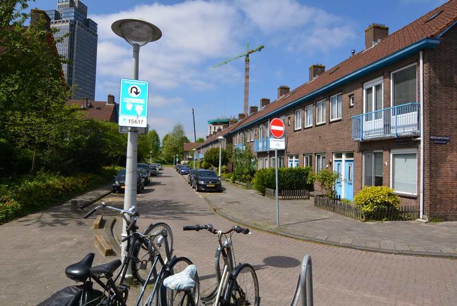 Starrenboschstraat vanaf Middelhoffstraat