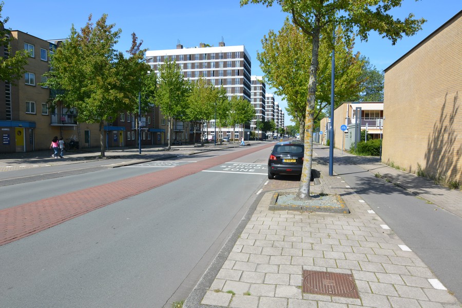 Wolbrantskerkweg vanaf Koos Vorrinkweg