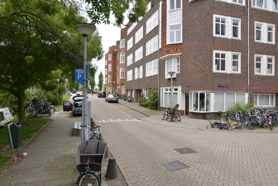 Amstelkade vanaf Holendrechtstraat