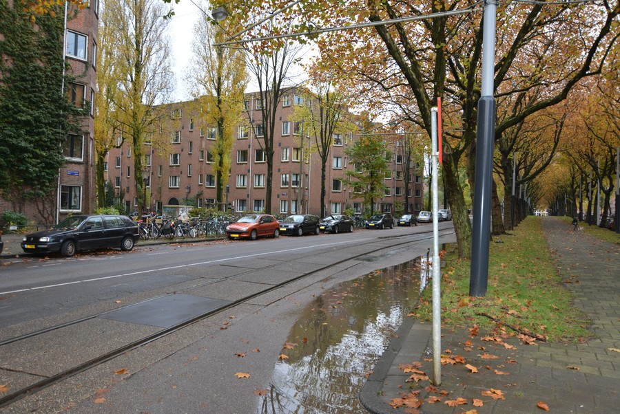 Amstelveenseweg vanaf Willaertstraat