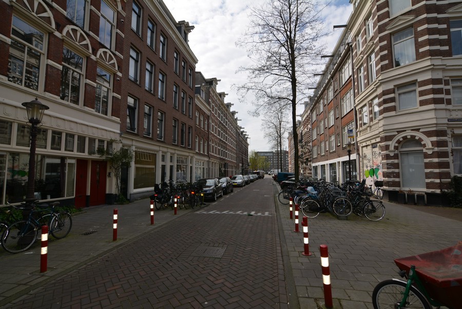 Blasiusstraat vanaf Swammerdamstraat