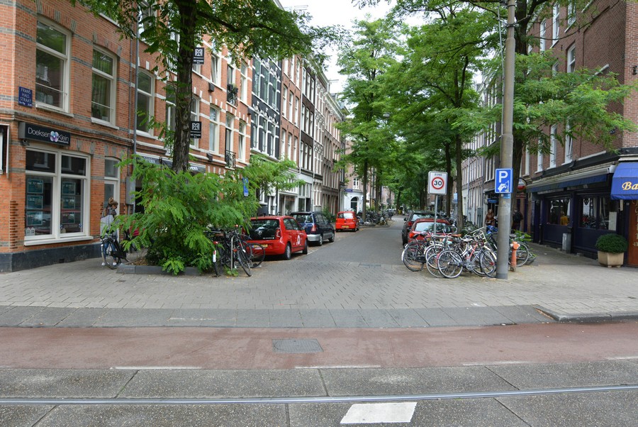 Frans Halsstraat vanaf Alb. Cuypstraat