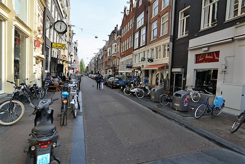 Kerkstraat evenzijde Leidsestraat-Nwe Spiegelstraat