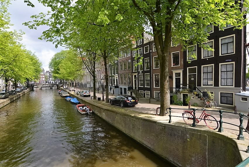 Leidsegracht onevenzijde vanaf Herengracht