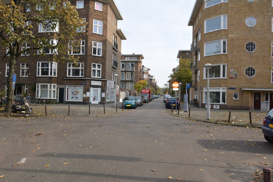 Marieken van Nimwegenstraat vanaf Lanseloetstraat