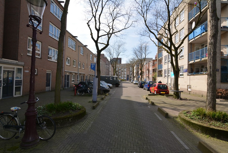 Mary Zeldenruststraat vanaf Sajetplein