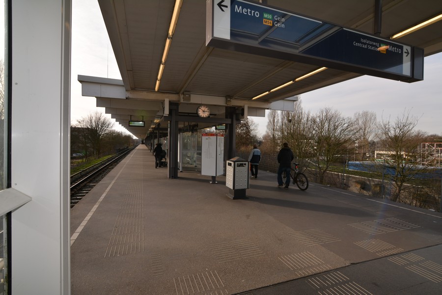 Metrostation Reigersbos-3