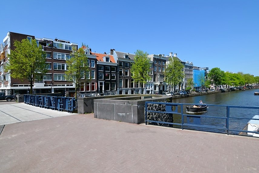 Nieuwe Herengracht vanaf Hortusbrug