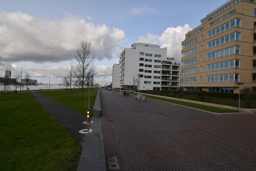 Overhoeksparklaan vanaf Hammarbystraat