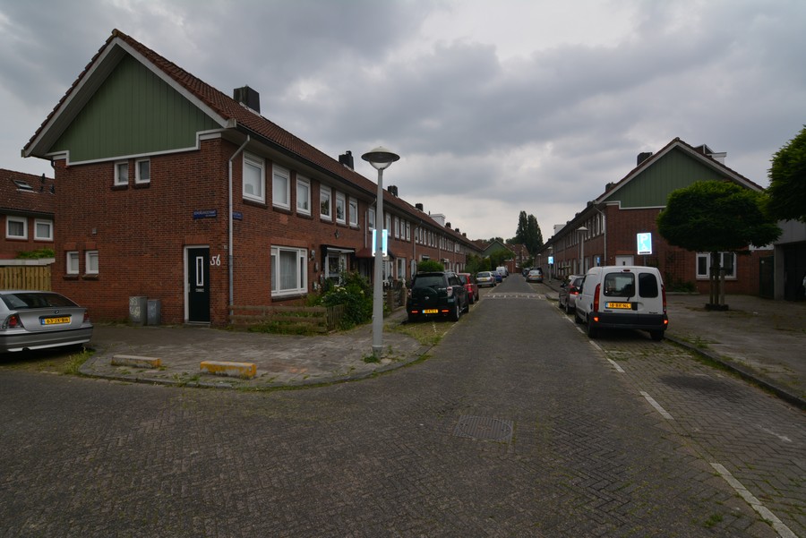 Texelweg vanaf Schoklandstraat