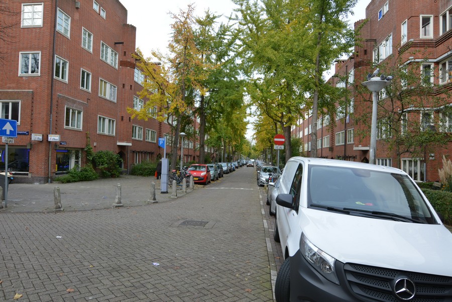 Vespuccistraat vanaf Jan Maijenstraat