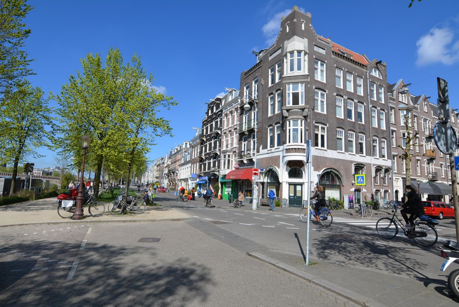 Weesperzijde vanaf Eerste Oosterparkstraat-1