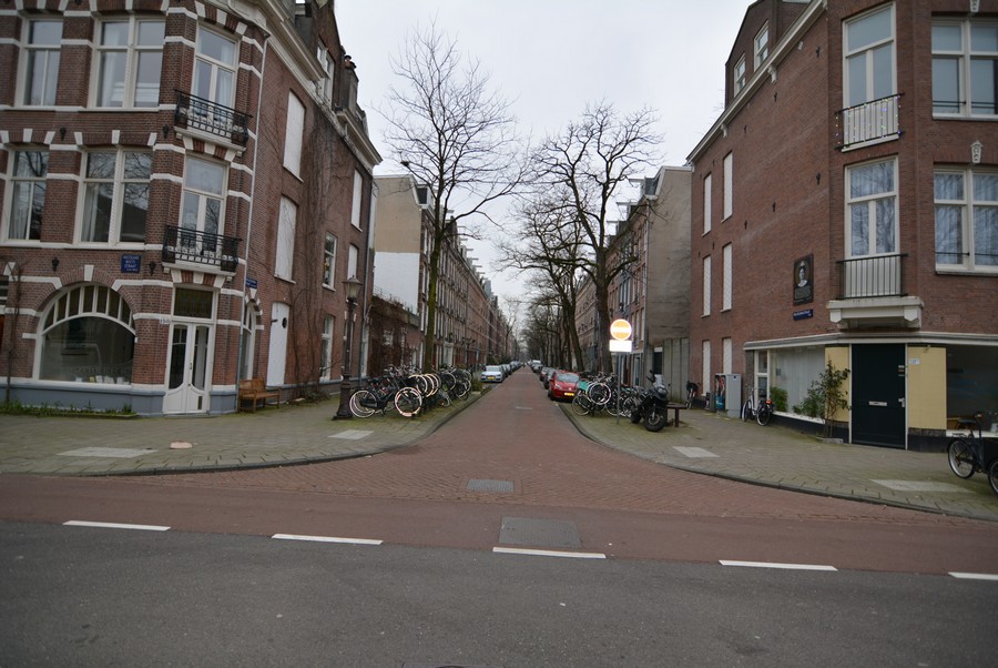 Wilhelminastraat vanaf Nicolaas Beetsstraat