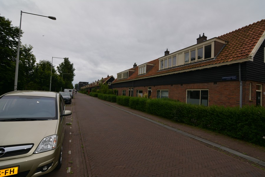 Zamenhofstraat vanaf Tweede Vogelstraat
